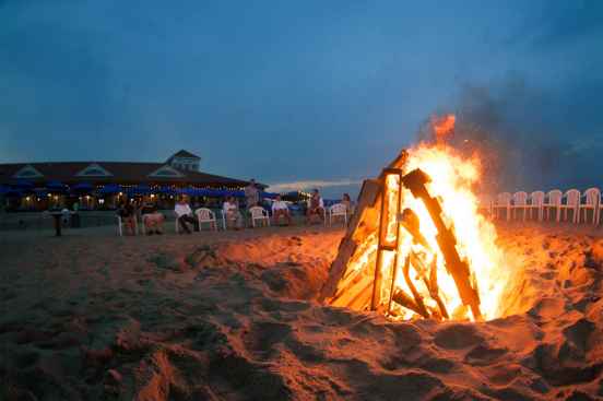 Beach Bonfires 